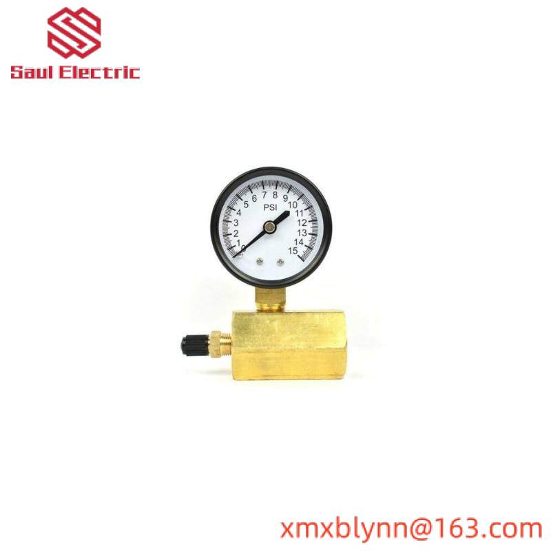 Thrifco Plumbing 8705TPE010S1W0N5 0879406008805005 275PSIG Gas Pressure Test Gauge