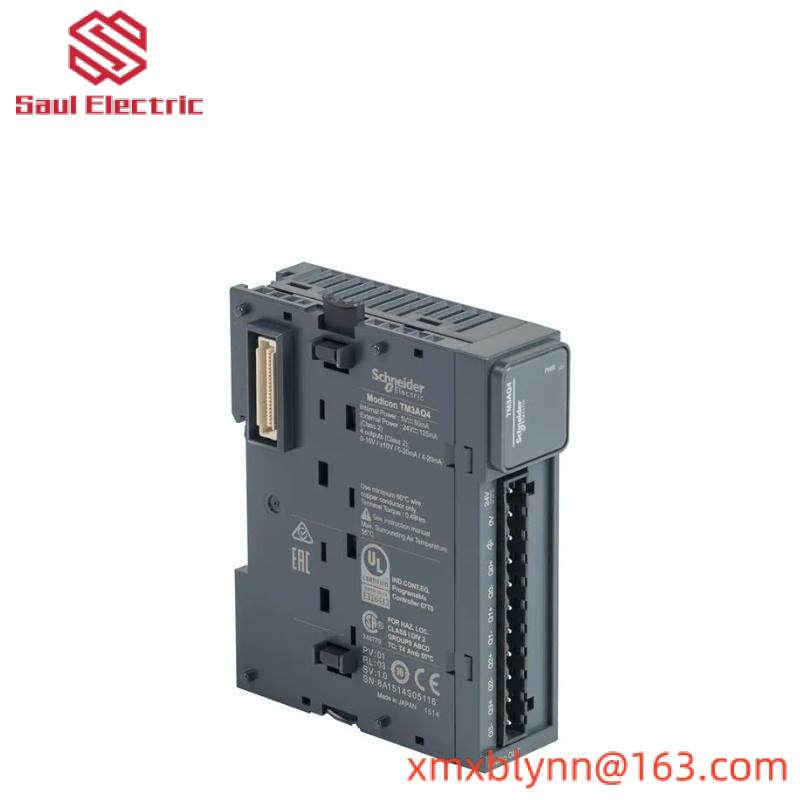 Schneider TM3AQ4 Analog output module