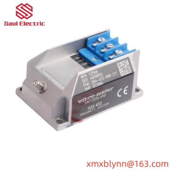 VIBRO METER IQS452 204-452-000-221 Signal Amplifier