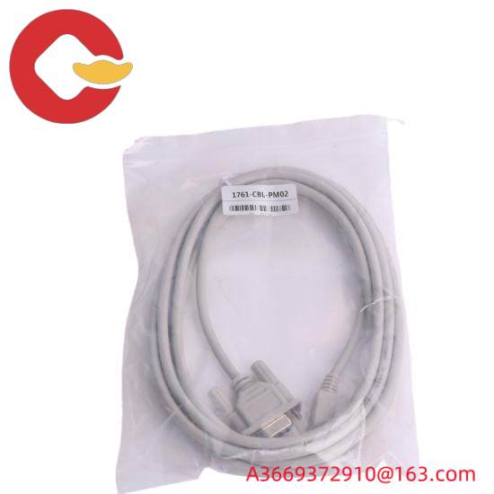 1761-CBL-PM02 8-Pin Mini DIN to 9-Pin D Shell RS232 Cable