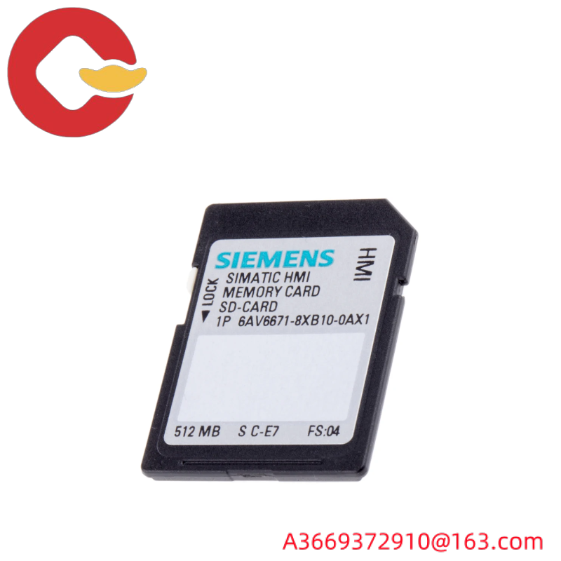 Siemens 6AV6671-8XB10-0AX1 SIMATIC SD memory card