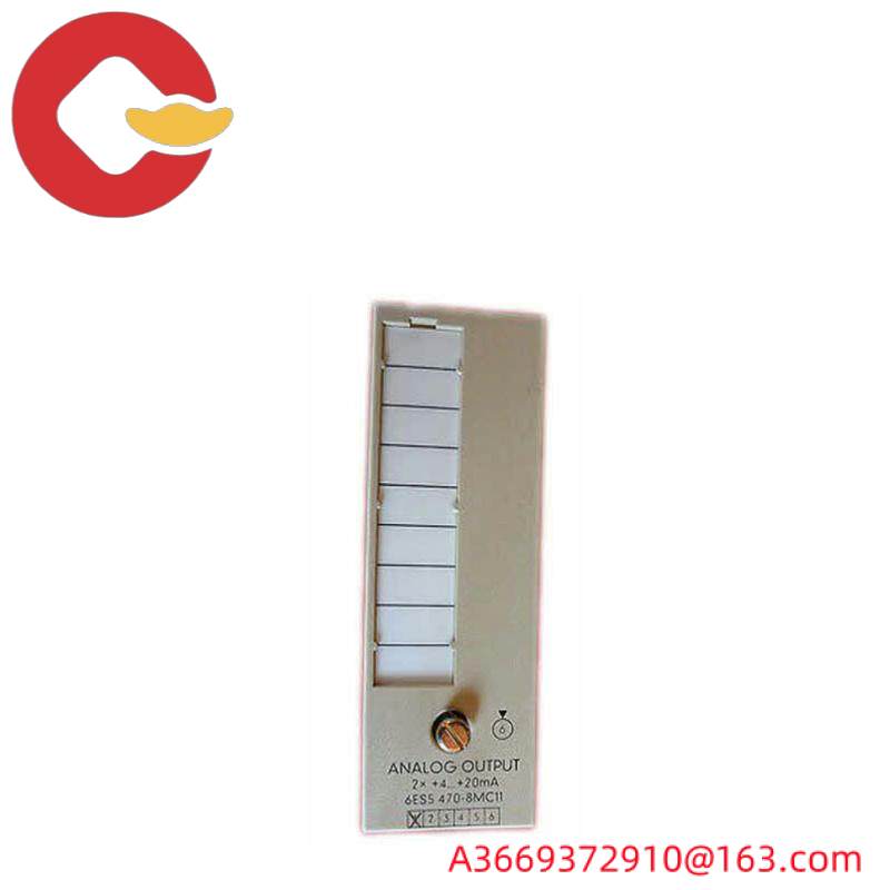 SIEMENS 6ES5470-8MC11 Analog Output Module