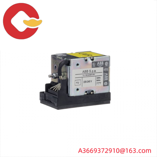 ABB 1SDA038312R1 UNDERVOLTAGE RELEASE SUPPLY VOLTAGE
