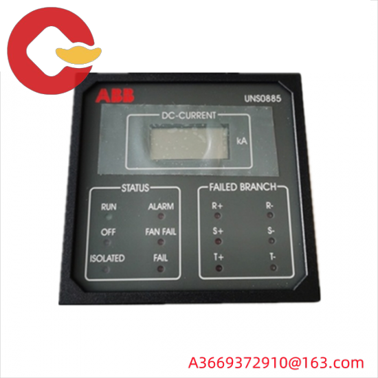 ABB 3BHB006943R0001 UNS0885A-Z,V1 converter display