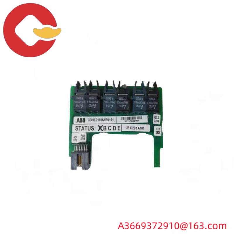 ABB 3BHE019361R0101 UFD203A101 Control Board