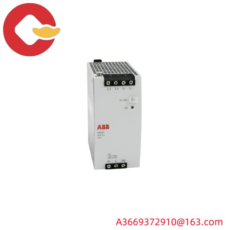 ABB SD833 800xA Series Power Supply