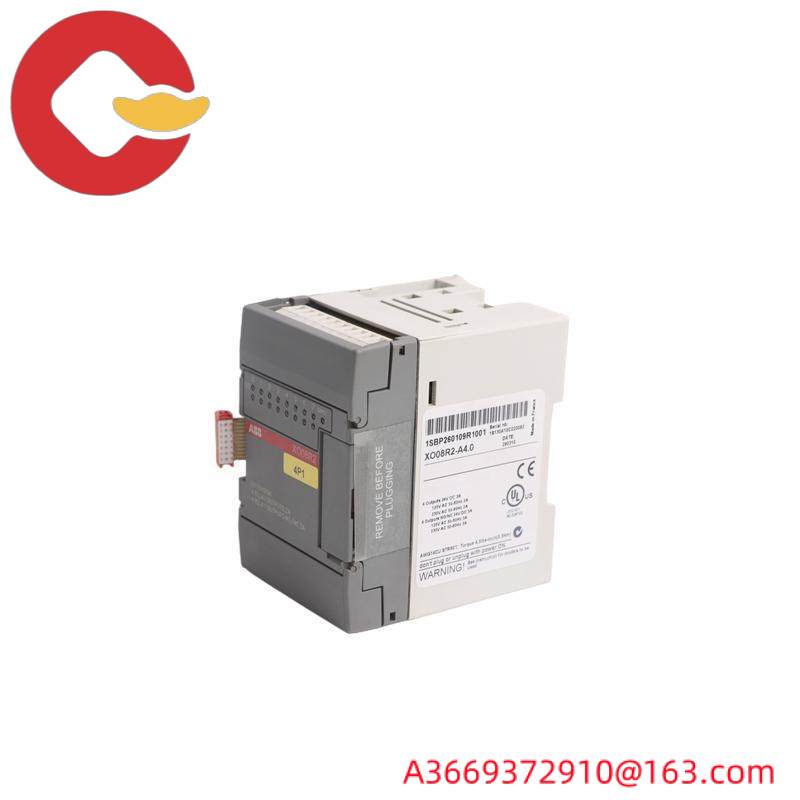 ABB XO08R2-A4.0 1SBP260109R1001 Relay Output Extension Module