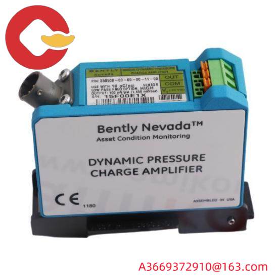 Bently Nevada 350500-00-00-00-11-00 Dynamic Pressure Charge Amplifier