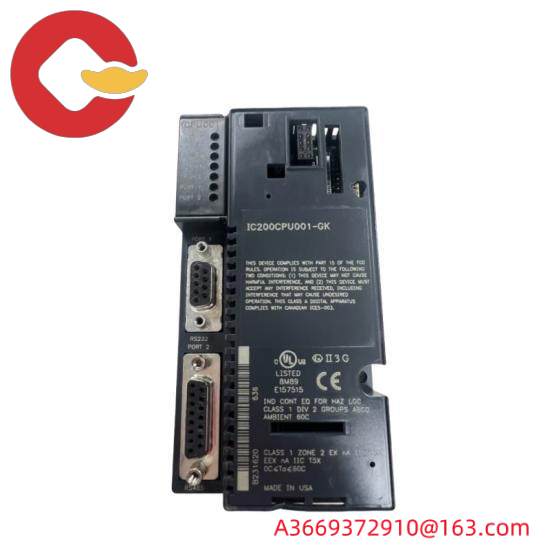 GE FANUC IC200CPU001 CPU