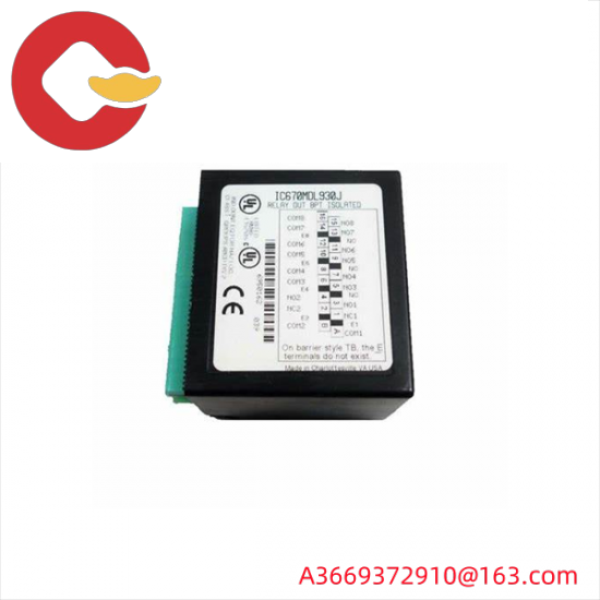 GE FANUC IC670MDL930 relay output module