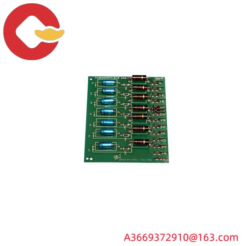 GE IC3600SSFG1B1B FLTR MODULE