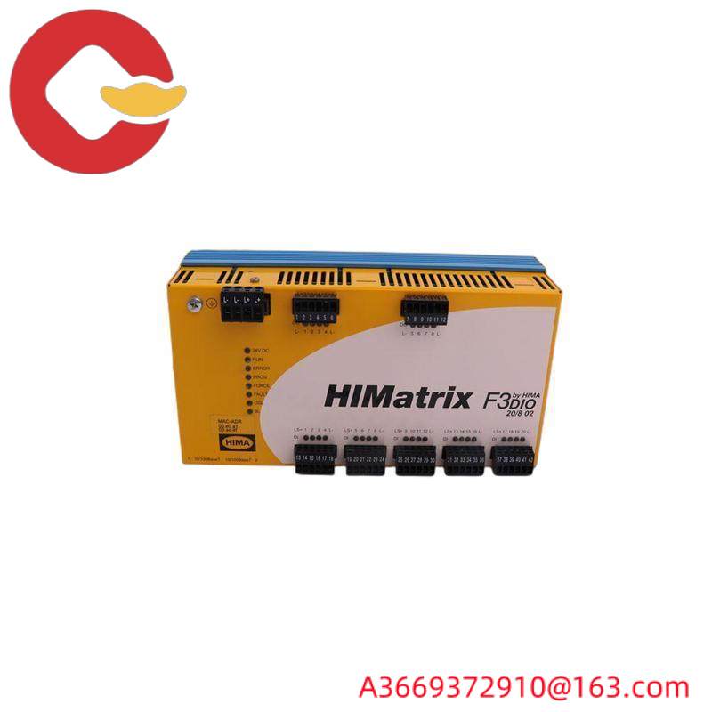 HIMA F3 DIO 20/8 02 F3DIO20/802 Remote I/O Module