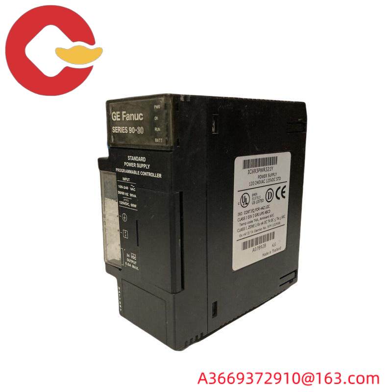 GE IC693PWR321Y standard power supply module