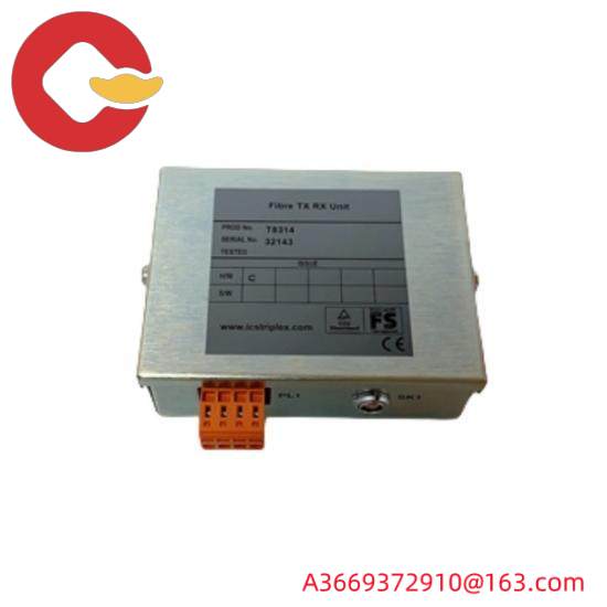 T8314  ICS Triplex  Trusted Fiber TX RX Unit