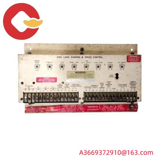 Woodward 8271-467 Speed Control Module