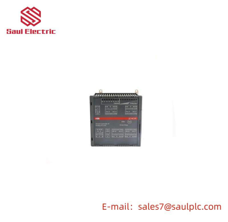 ABB 07AC91 12 GJR5252300R0101 ANALOG I/O UNIT