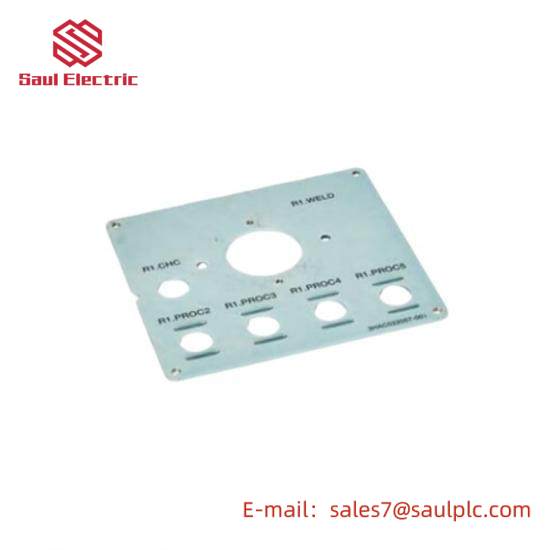 ABB 3HAC022057-001 Plate, proc Robot automation parts