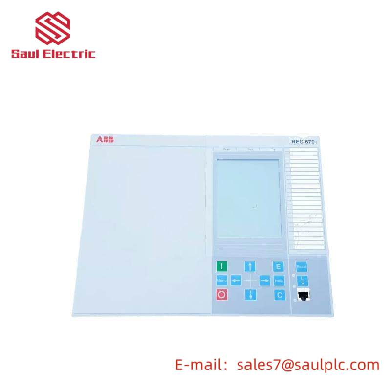 ABB REC670 1MRK000008-NB Rec670 Bay Control Display