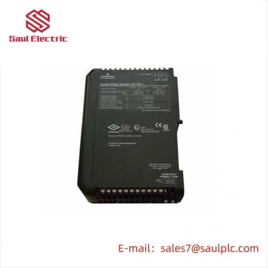 EMERSON VE4015 Pulse Count Input Card