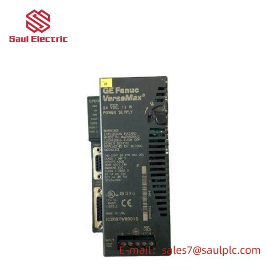 GE Fanuc IC200PWR001D  Versamax PLC