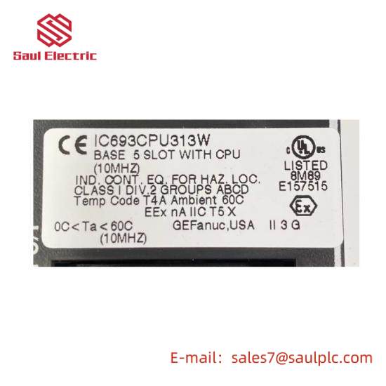 GE FANUC IC693CPU313W Series 90-30