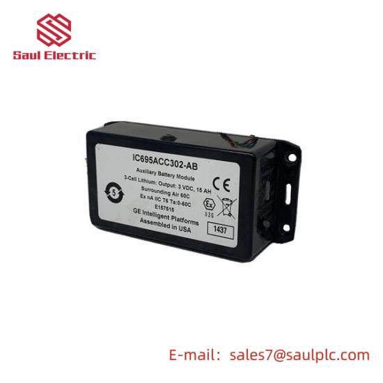 General Electric FANUC IC695ACC302AB Battery Module