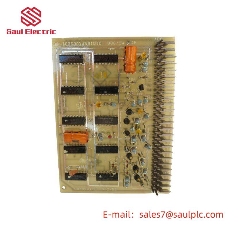 GE IC3600VANB1D1C Control PLC Annunciator Board