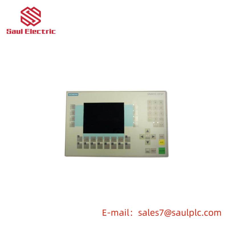 SIEMENS 6AV3627-1LK00-1AX0 OPERATOR INTERFACE