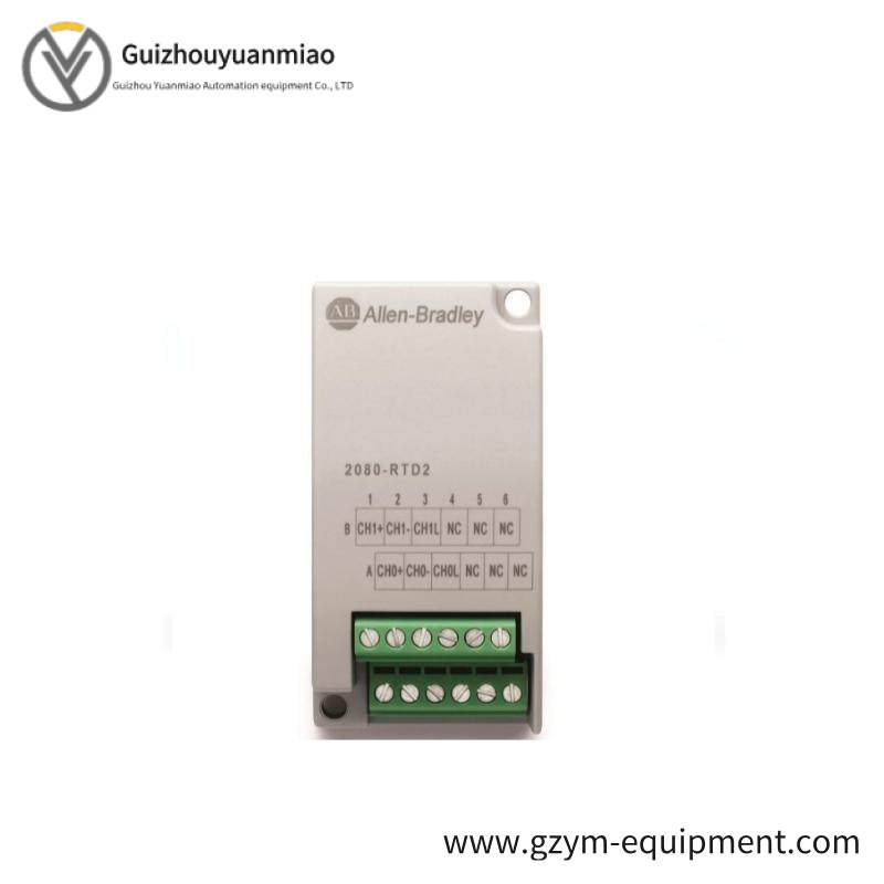 AB 2080-RTD2 Resistance Thermometer Detector Inputs