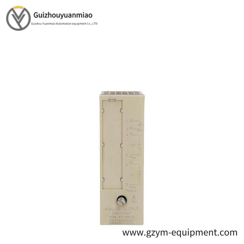 SIEMENS 6ES5470-8MC12 Analog Output Module