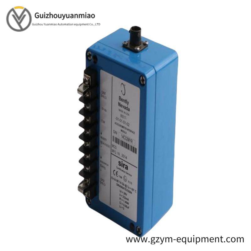BENTLY NEVADA 86517-01-01-01-02 Accelerometer Interface Module