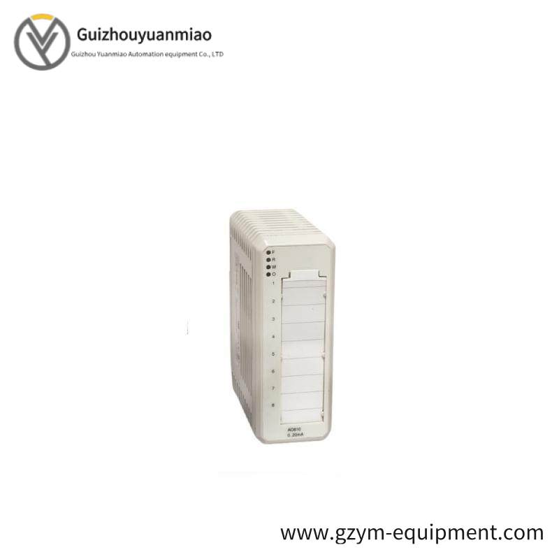 ABB AO810 3BSE008522R1 AO810 Analog output 1x8 ch