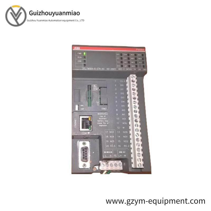 ABB PM564-R-ETH A0 PLC Central Processing Unit