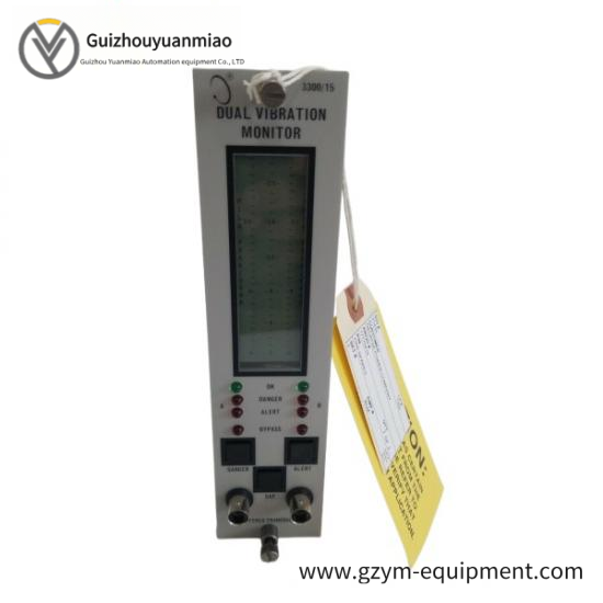 Bently Nevada 3300/15 Dual Vibration Monitor Module