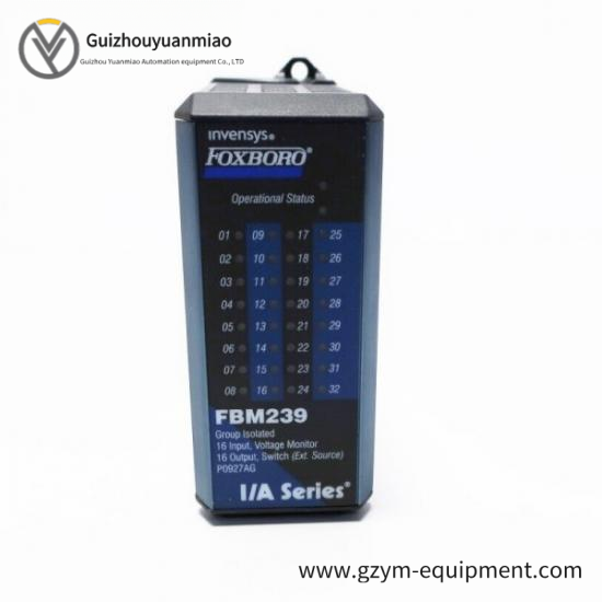 FOXBORO FBM239 P0927AG PROCESS CONTROL VOLTAGE MONITOR 16IN/OUT