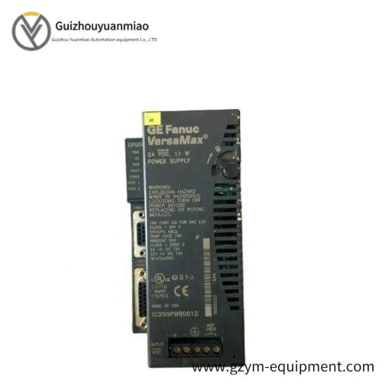 GE Fanuc IC200PWR001D  Versamax PLC