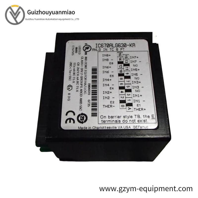 GE Fanuc IC670ALG630 Analog Input PLC Module