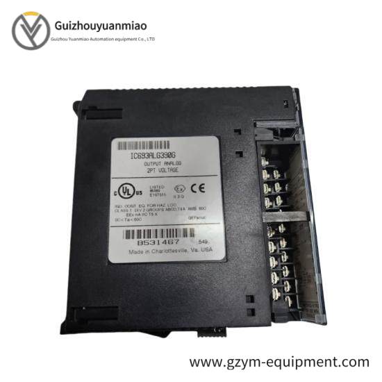 GE FANUC IC693ALG390 Analog Output I/O