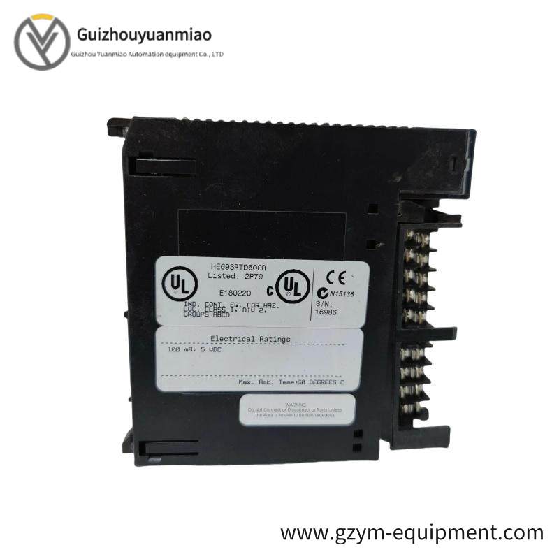 GE HE693RTD600R Input Module