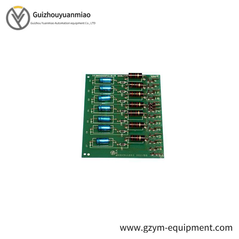 GE IC3600SSFG1B1B FLTR MODULE