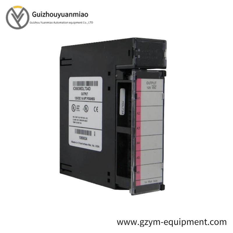 GE IC693MDL734D Positive/Negative Logic 1 Amp Output module