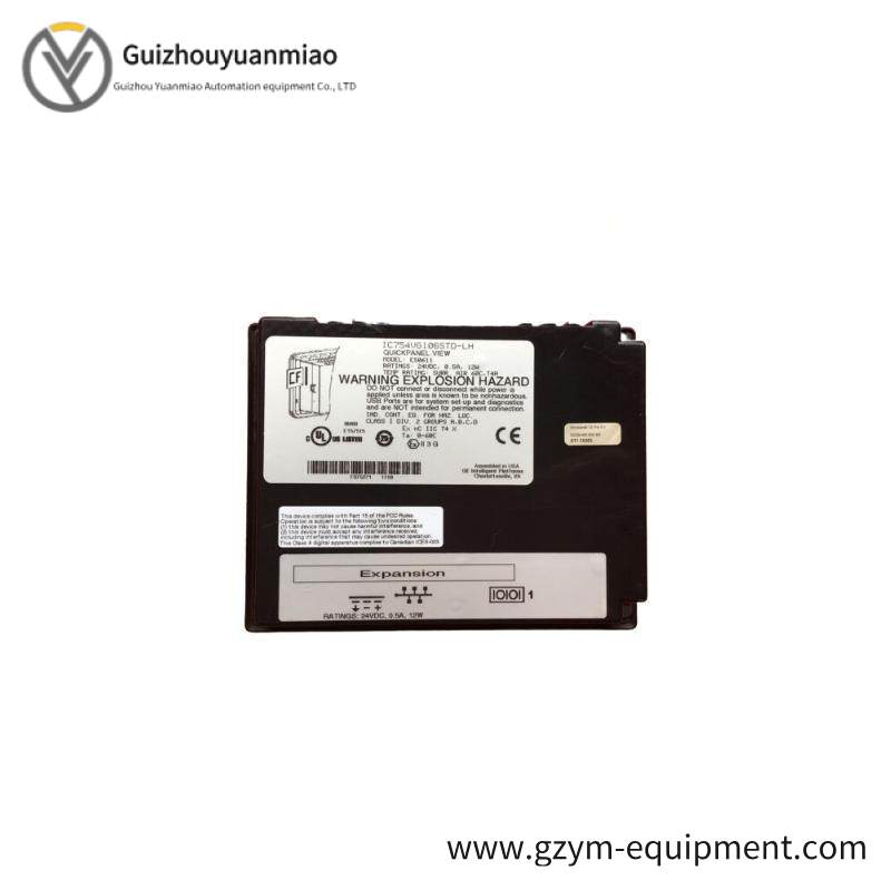 GE IC754VGI06STD OPERATOR INTERFACE