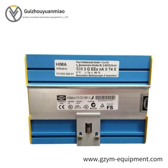 Hima F3 DIO 8/8 01  Hiamtrix F3 DIO 8/8 01 Control Module