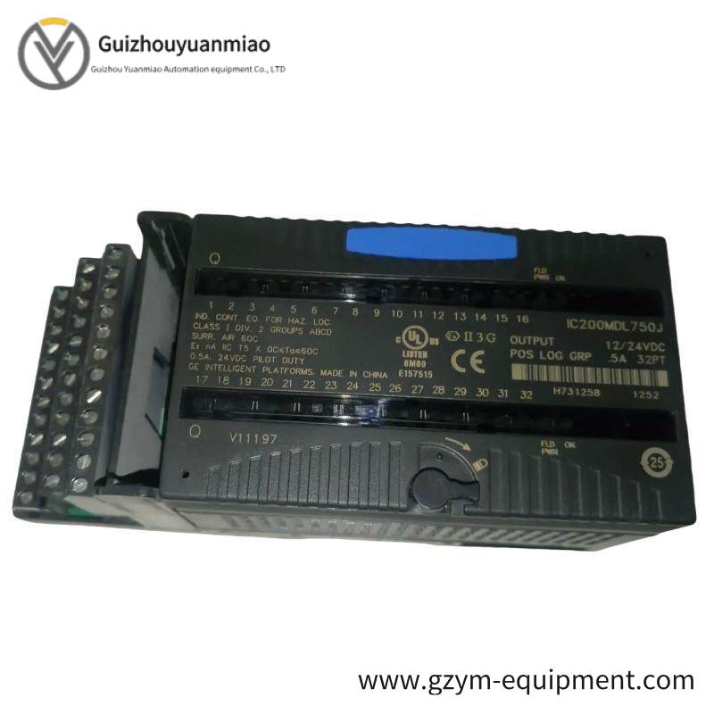 GE IC200MDL750J VersaMax output module