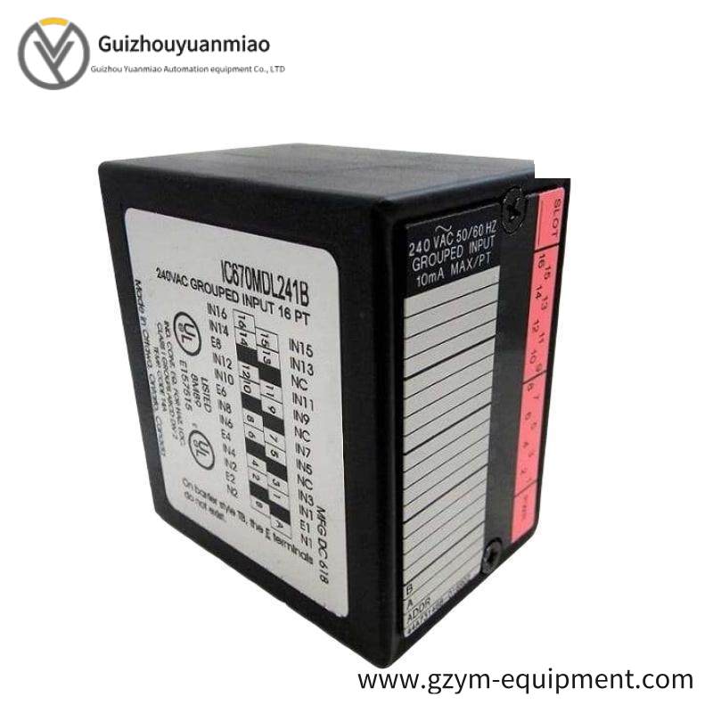 GE IC670MDL241 240VAC Input Module