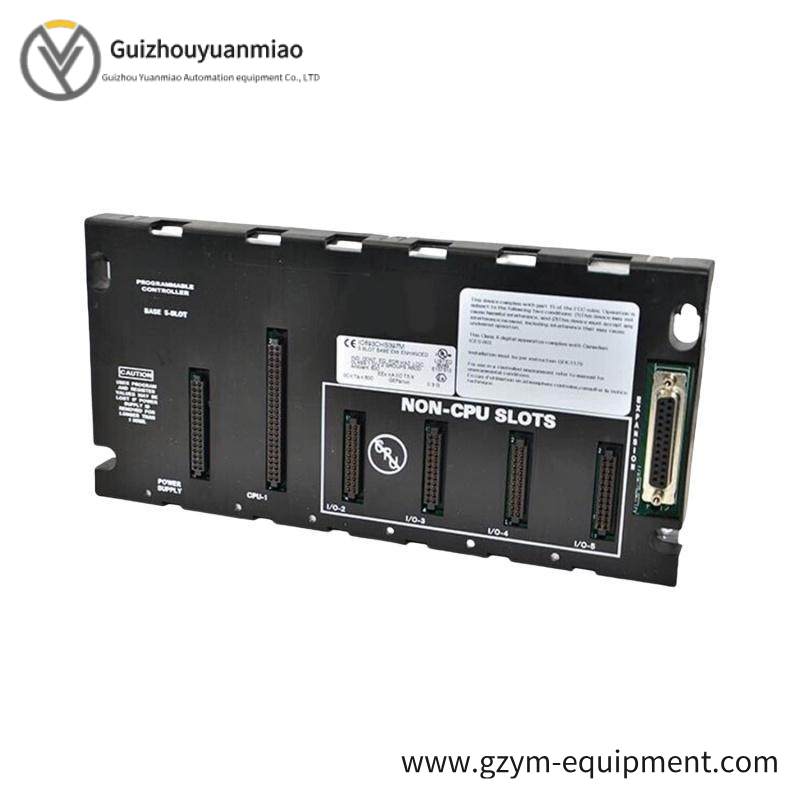 GE IC693CHS397 5-slot modular CPU baseplate