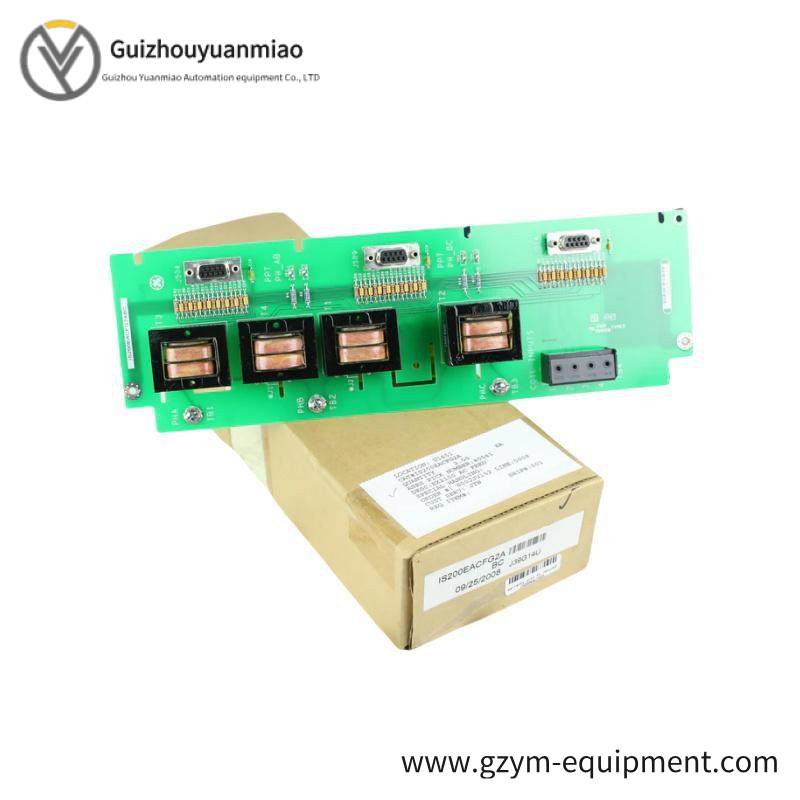 GE IS200EACFG2A long printed circuit board