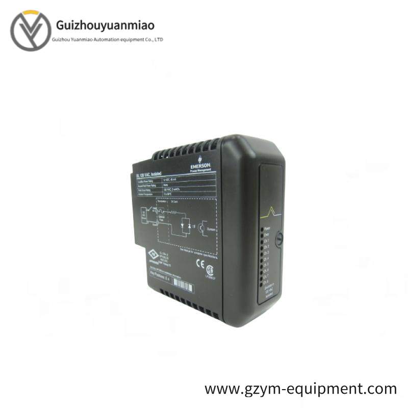 Emerson KJ3001X1-BC1 12P0551X132 VE4001S3T1B1 Discrete Input Module