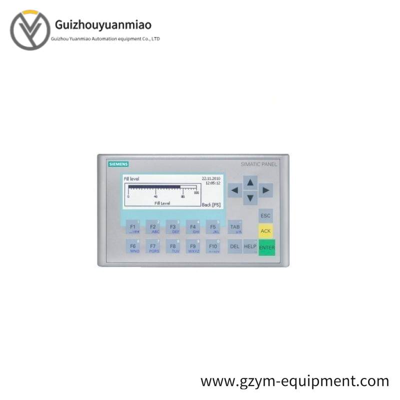 SIEMENS 6AV6647-0AH11-3AX0 BASIC PANEL