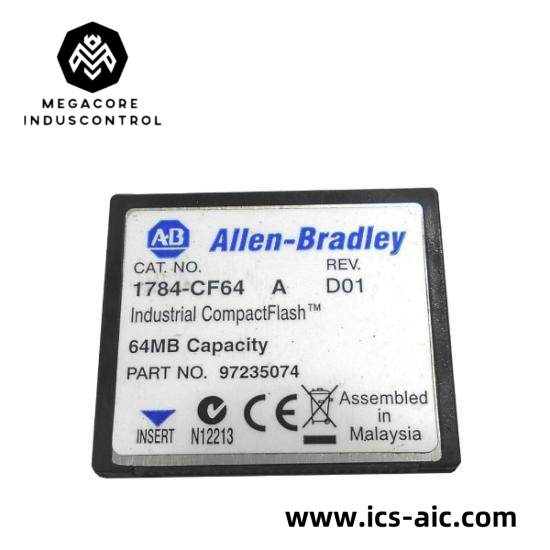 Allen Bradley 1784-CF64 Logic 556x Industrial CompactFlash Card ...